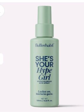Flutterhabit She's Your Hype Girl Hypochlorous Acid Spray 125ml BRAND NEW